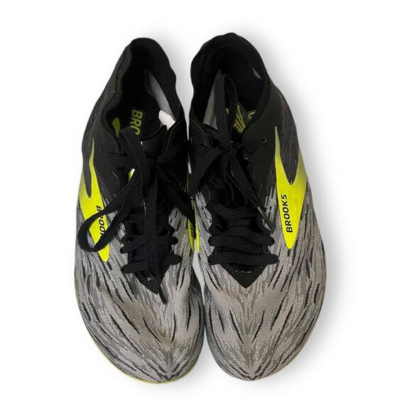 Brooks QW-K v4 Speed sprint spikes racing cleats Unisex - Picture 2 of 12